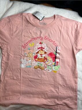 Strawberry Shortcake Pink Graphic Tshirt